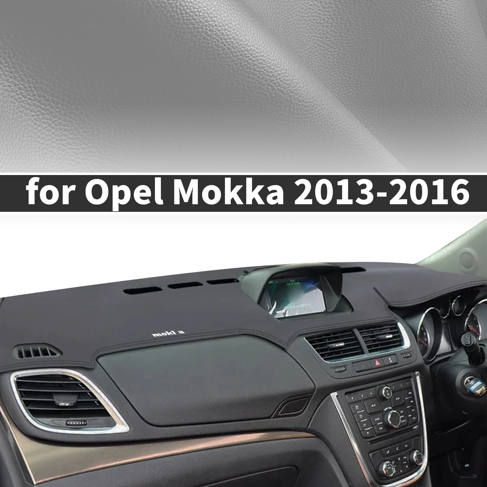 

fit for Opel Vauxhall Mokka 2013 2014 2015 2016 Accessories Car Dashmat Dashboard Cover Pad DashMat Sunshade Protective Carpet