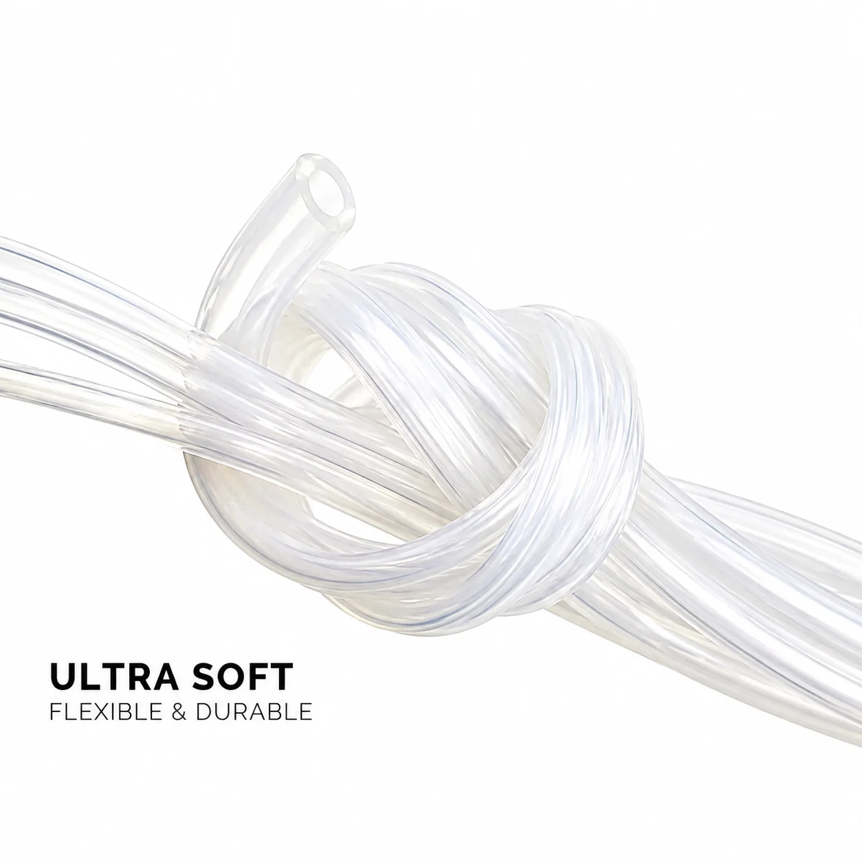 10M/5M/2M Food Grade Transparent Capillary Silicone Tube with an Inner Diameter of 0.3-4mm, Visible Tubing Soft Rubber Tube