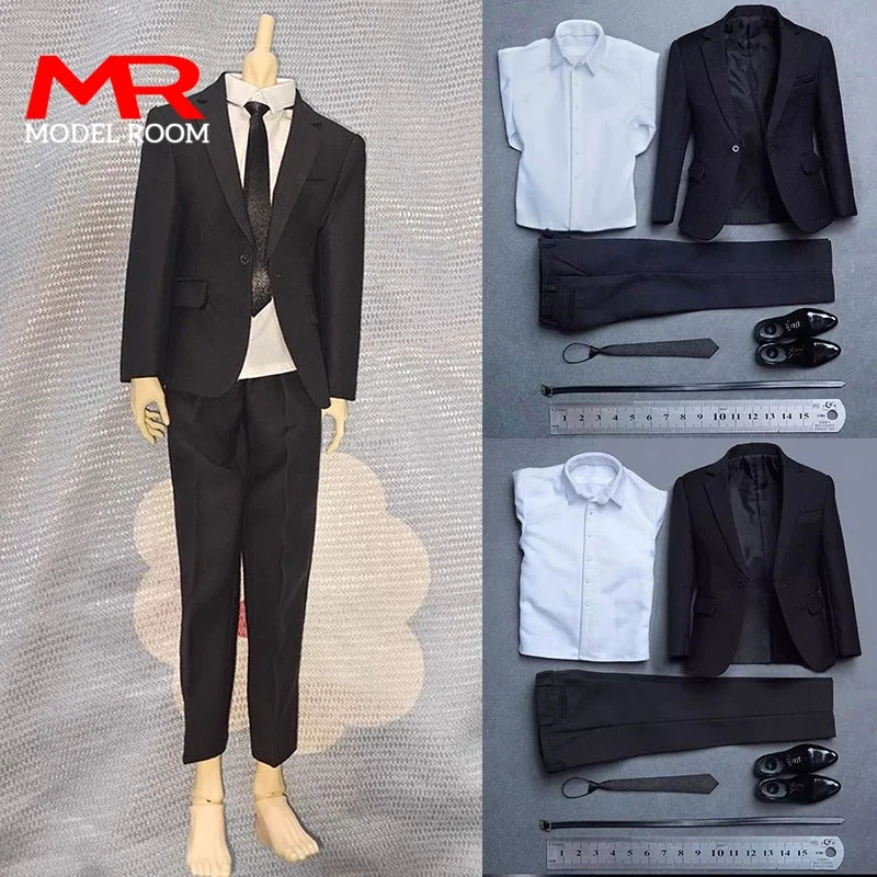 

Toy center CEN-M11 1/6 Male British Gentleman Suit Western-style Clothes Model Fit 12'' Narrow Shoulder Action Figure Body Doll