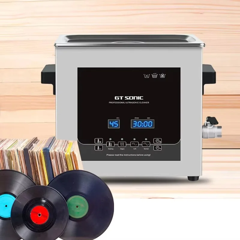 Variable Frequency Lp Vinyl Record Ultrasonic Cleaner with Vinyl Record Holder Commercial Ultrasonic Cleaner Machine