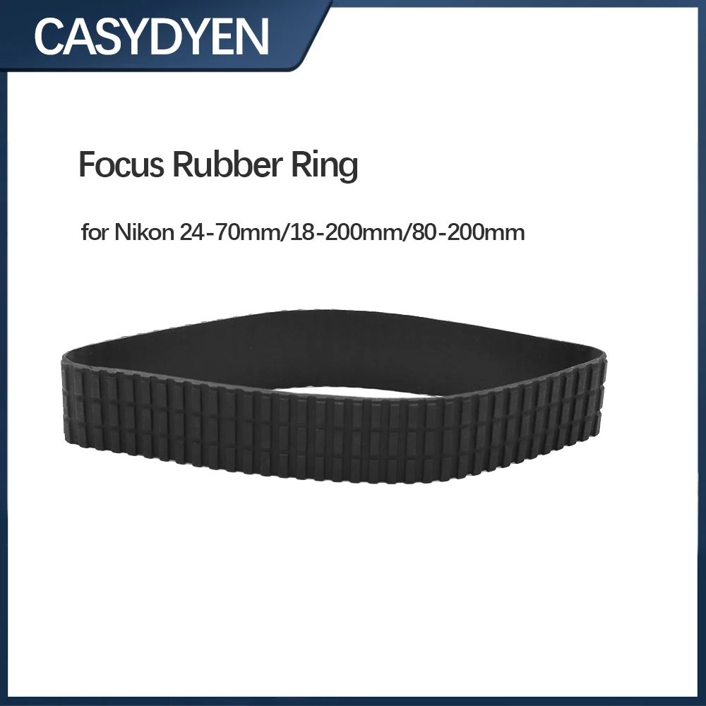 Lens Focus Rubber Ring Replacement for Nikon AI 24-70mm/18-200mm/18-200mm Gen2/80-200mm Gen3 Camera Accessories