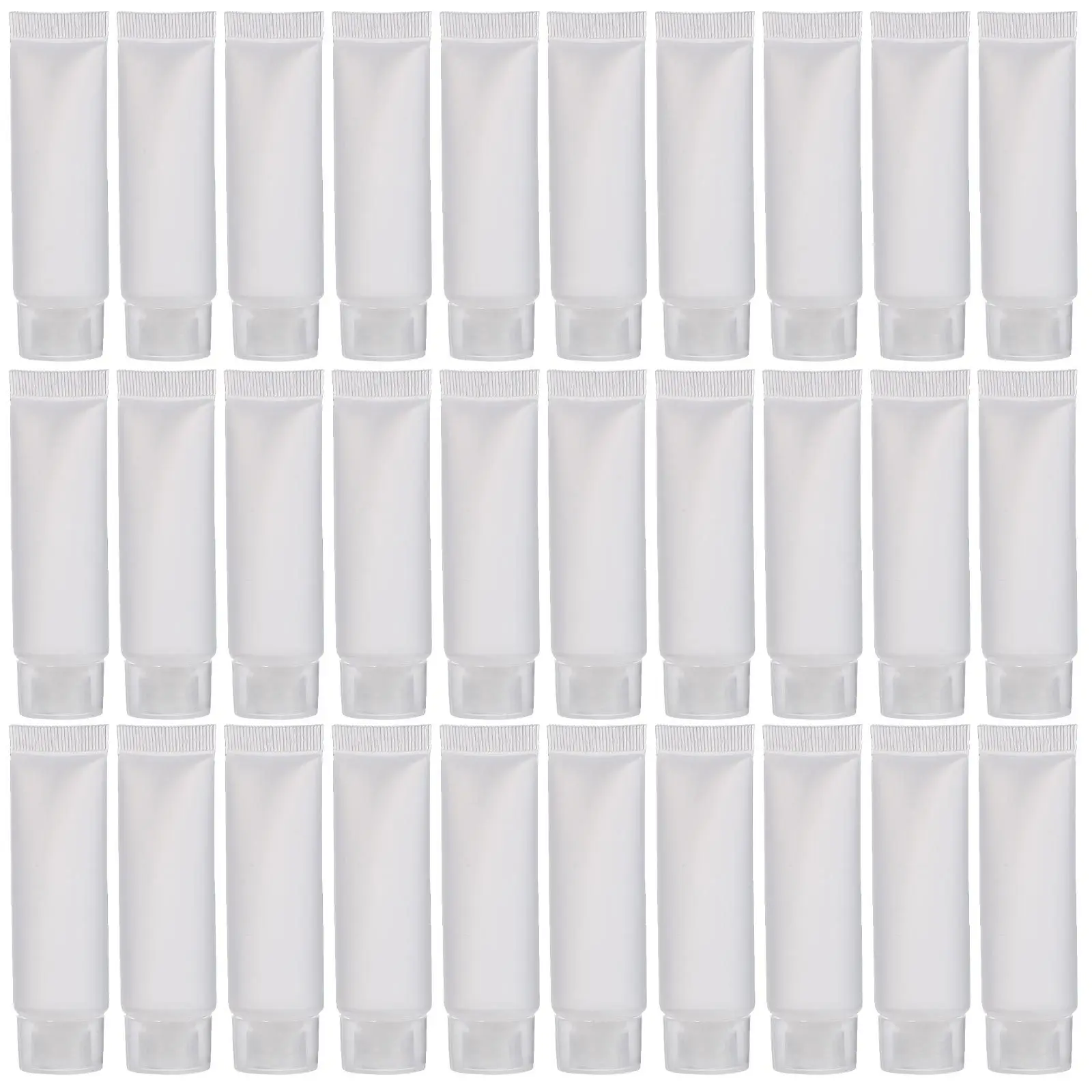 50Pcs 10Ml Reusable Leak-Proof Bottles for Travel Skincare Liquids Shampoo Conditioner Facial Toner Body Wash Lightweight