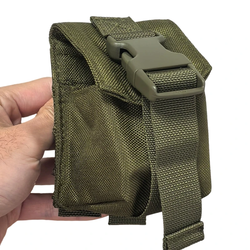 Utility Tool Pouch Single Belt Mounted Storage Bag Compact Tactical Gear Organizer Hiking Camping Outdoor Activities Accessories