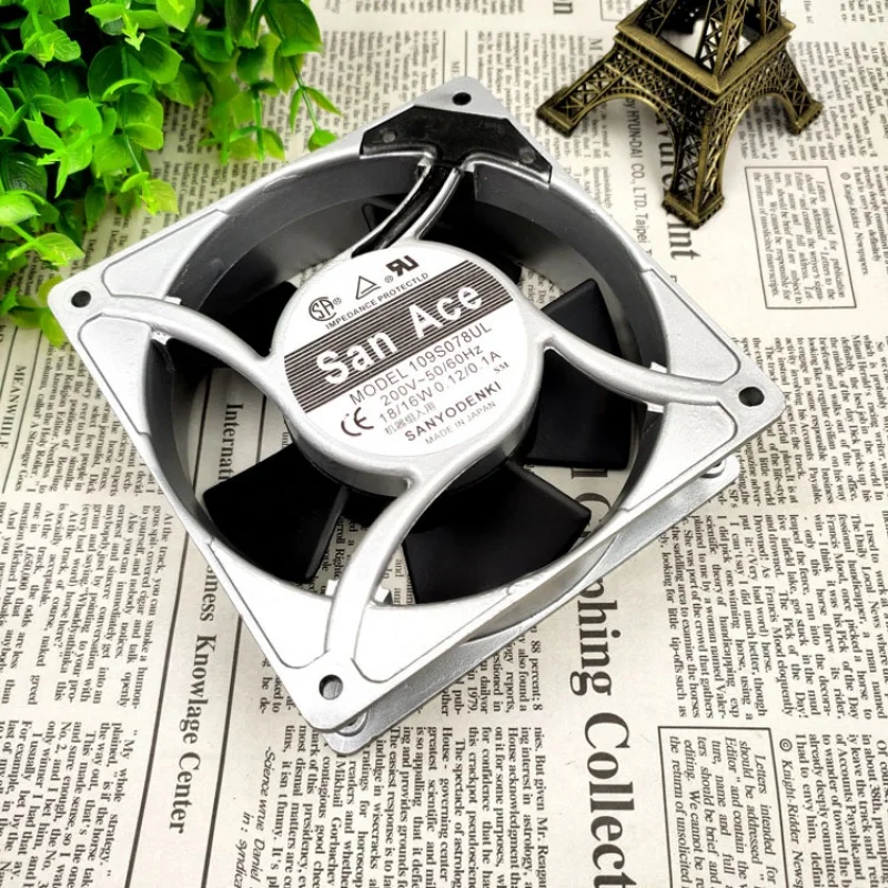 109s078ul 12038 200V 18/16W 0.12/0.1a aluminum frame cooling fan