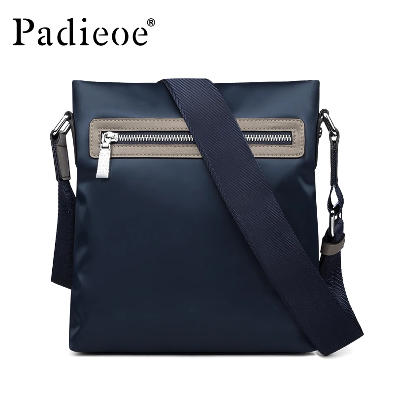 Padieoe Messenger Bag Nylon Casual Shoulder Bag for Male High Quality Business Travel Crossbody Bag Famous Brand Men Handbag