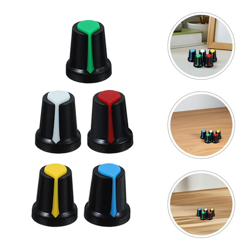 150Pcs Potentiometer Rotary Knob 6Mm Inner Diameter Heart Design Plastic Volume Control Knob for Audio Mixer Dj Controller