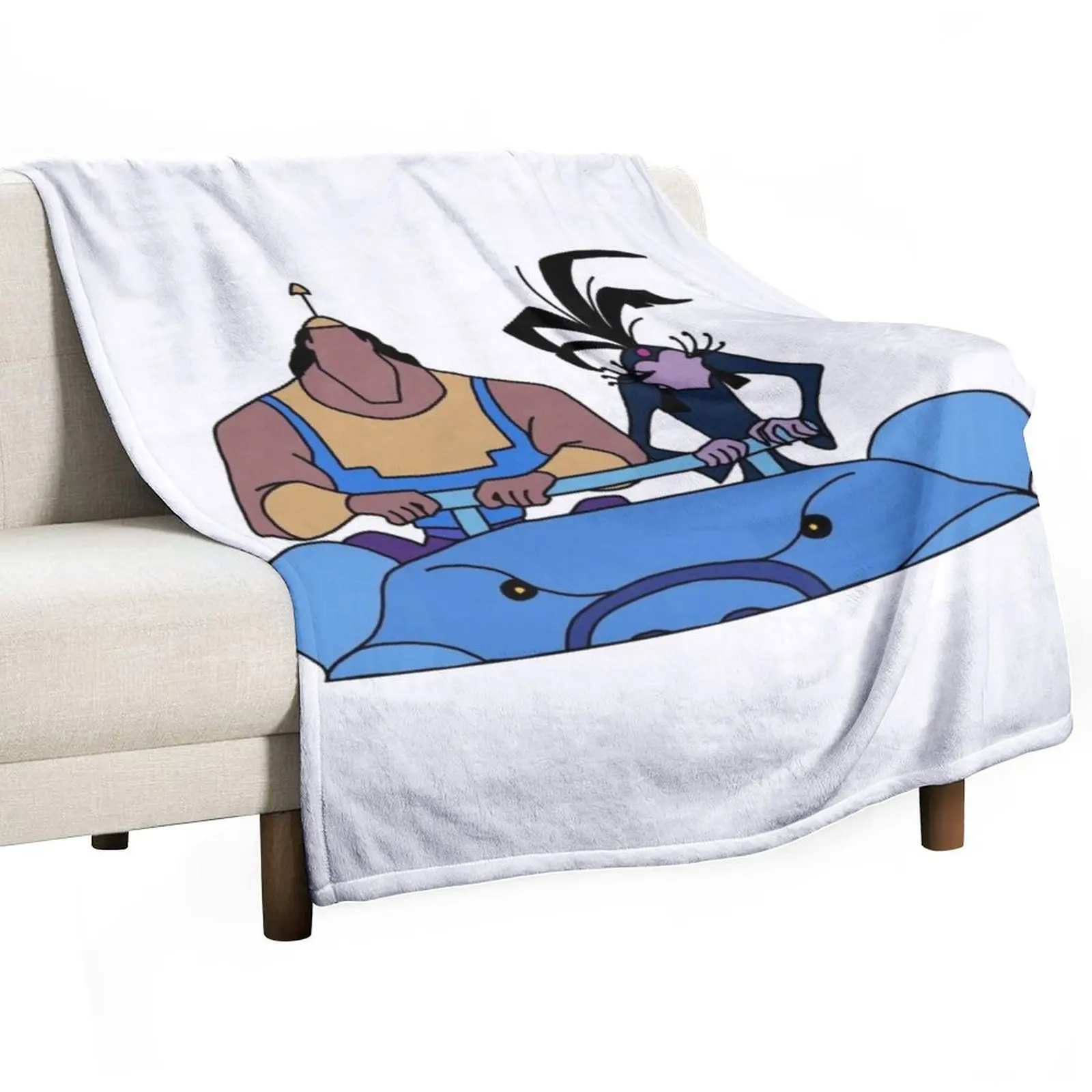 

Kronk and Yzma - Emperor's New Groove Throw Blanket Retros Cute Sleeping Bag Blankets Sofas Of Decoration Blankets