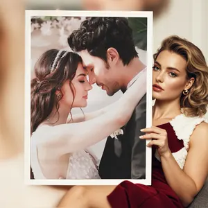 HUACAN Mosaik Berlian yang Dapat Disesuaikan Dengan Foto Anda Sendiri Lukisan Berlian Dekorasi Bulat Persegi Penuh Hadiah Liburan Ruang Tamu 10 jam lukisan berlian penjualan terbaik - №