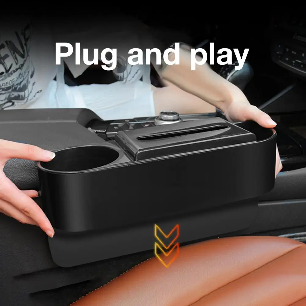 Sturdy  Convenient Car Interior Storage Box Anti-crack Interior Drink Holder Save Space   for Car