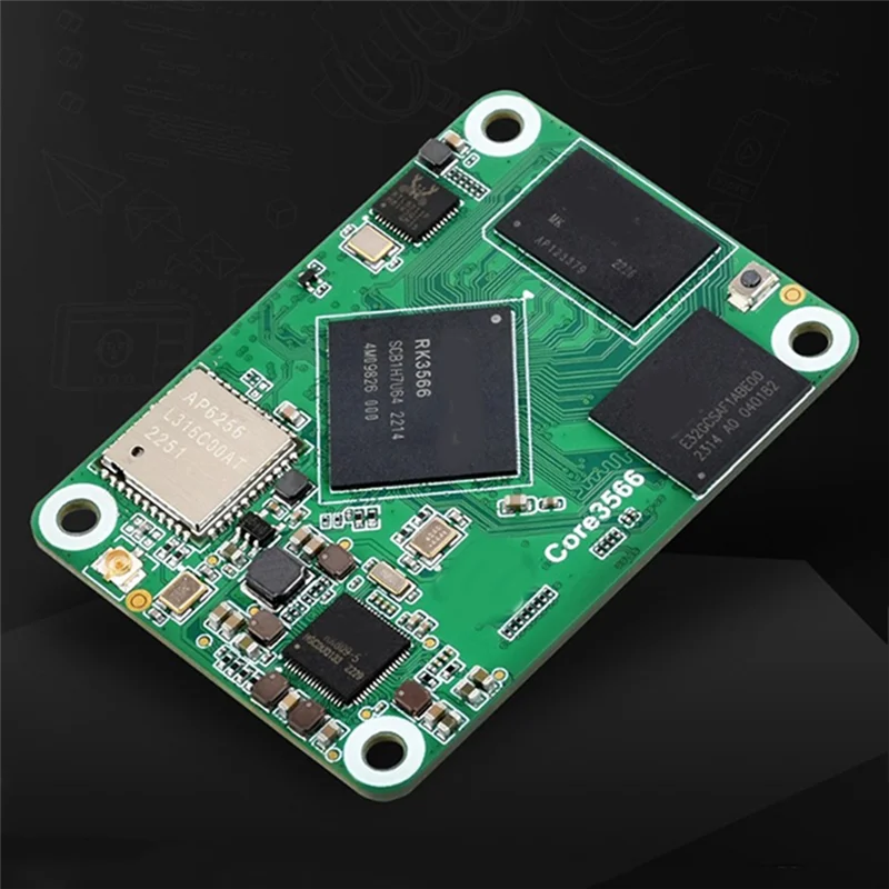 

Upgraded Core3566 Module Kit With Rockchip RK3566 Quad-Core Processor For Raspberry Pi CM4 EU PLUG