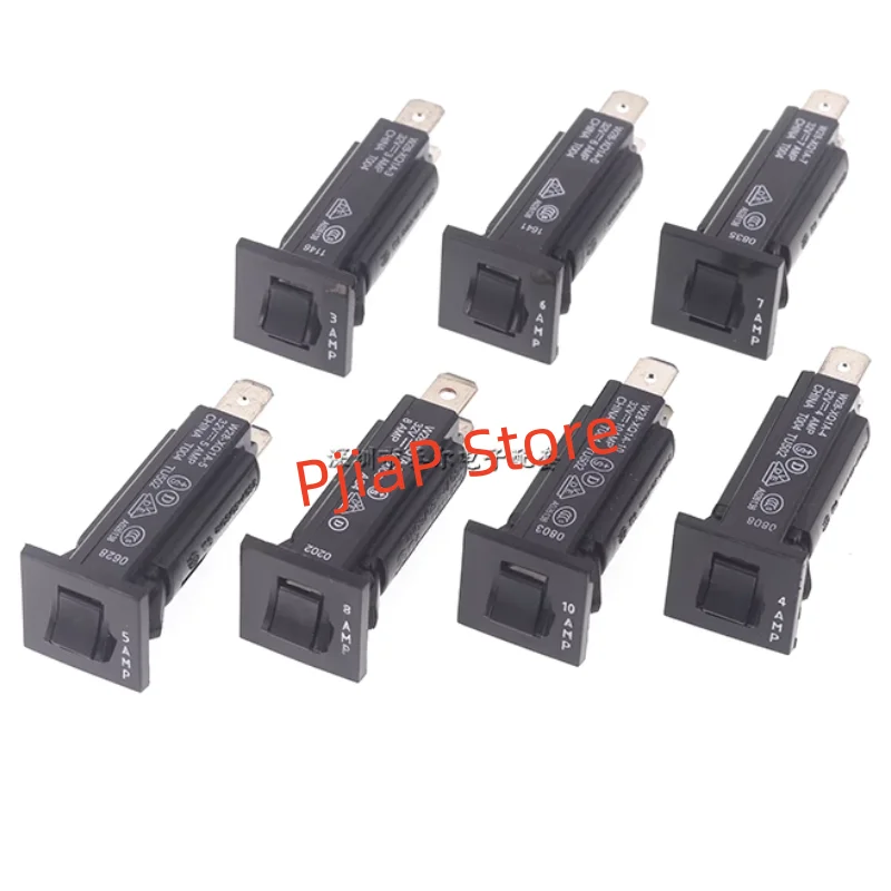 1pcs  W28-XQ1A-3/4/5/6/7/8/10 Hot Circuit breaker switch current protection 3A32V