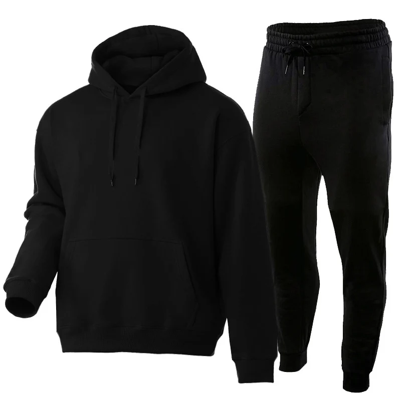 Hoodie Pants 2 Piece Sets Basketball Pullover Men’s Clothing Sweatshirt Tracksuit Women Sportswear Clothes for Men Tracksuit Men