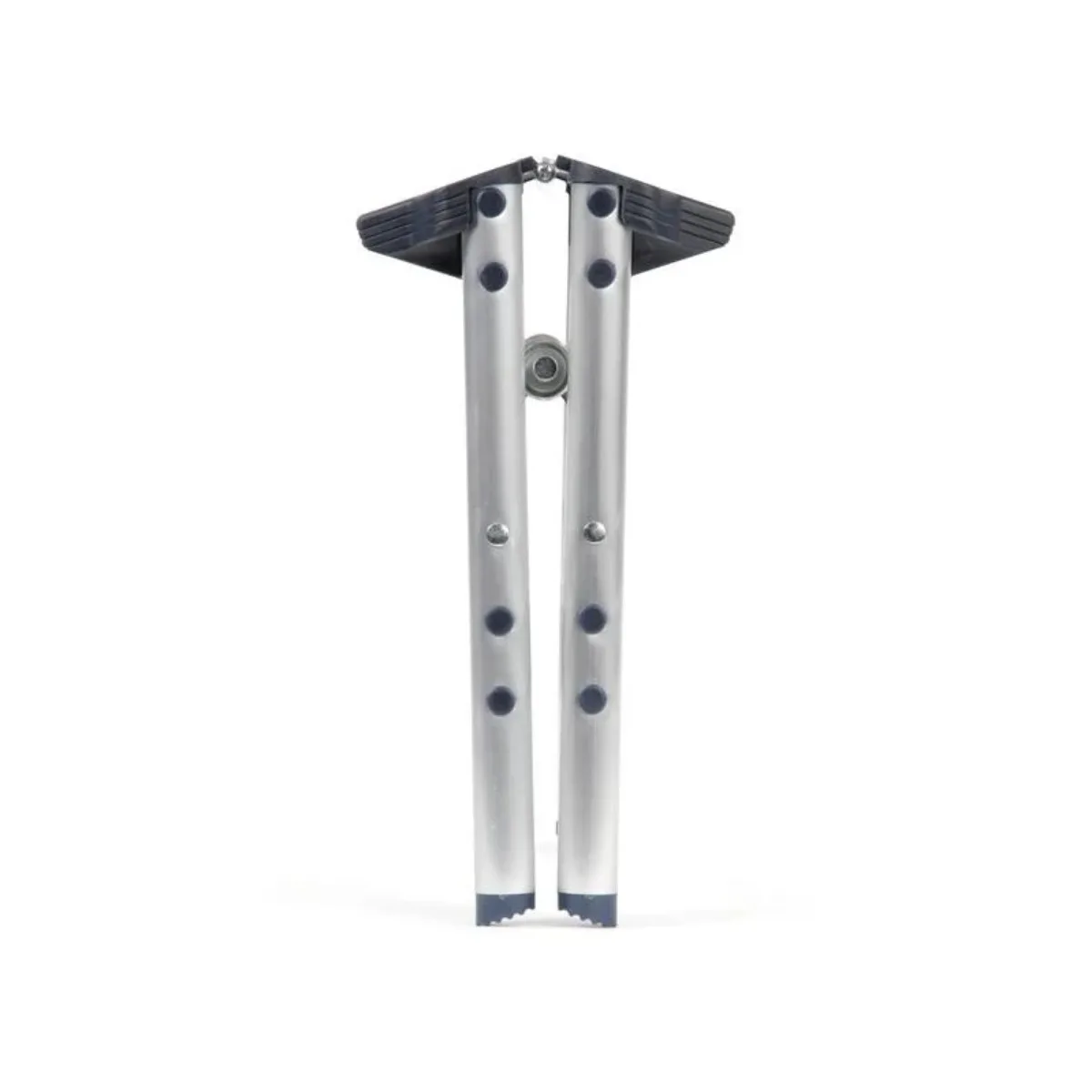 Aluminum Step Stool, Silver, 200 Pound Weight Capacity