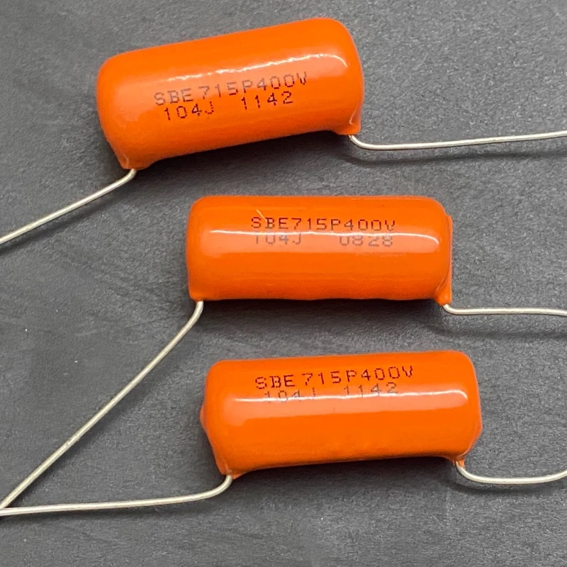

5PCS/LOT SPRAGUE 715P Series Sibi Capacitor 0.1UF400V Audio Coupling Capacitor