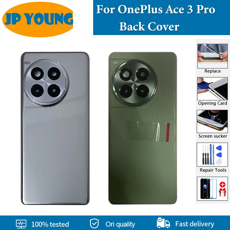 

AAA+ quality Back Cover For OnePlus Ace 3 Pro Back Battery Cover Door For OnePlus Ace 3Pro 1+ Ace 3 pro Battery Cover Replace