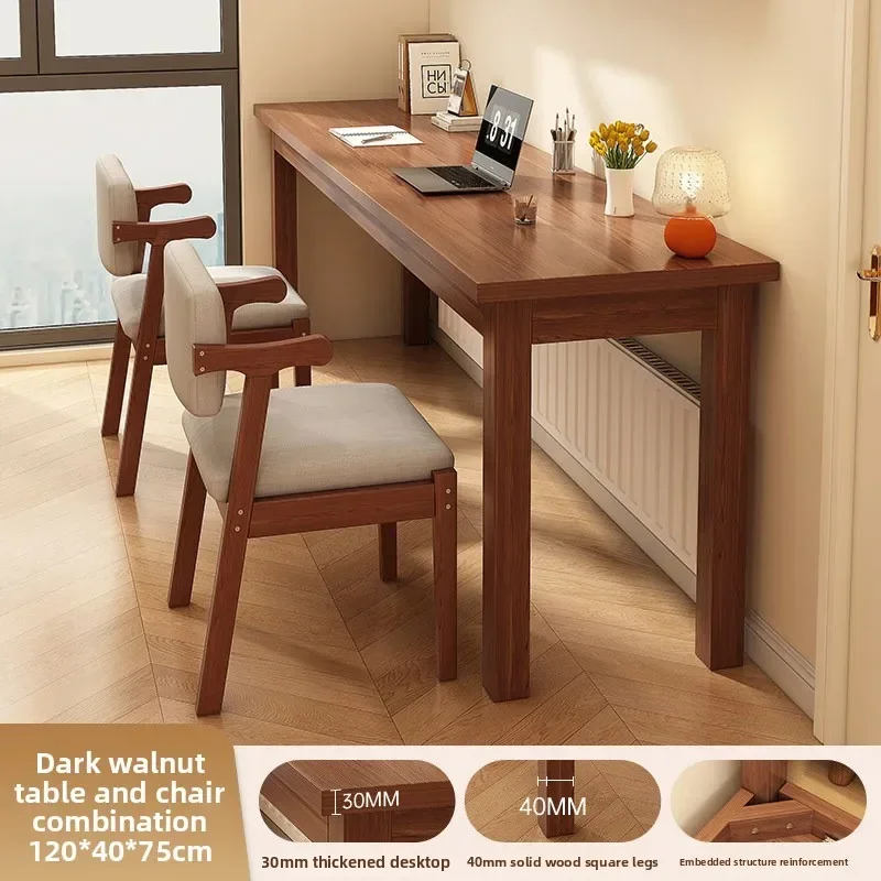 Multi-functional Desk Multifunctional Wall Small Narrow Table Household Bar Table Computer Office Desk Board Long Table