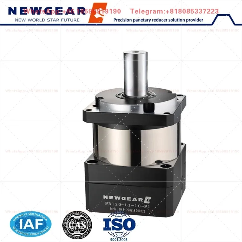 Miniature Spur Planetary Gearbox Reduction Ratio 5 P1 Backlash 5 Arcmin Size 60 for Robotics