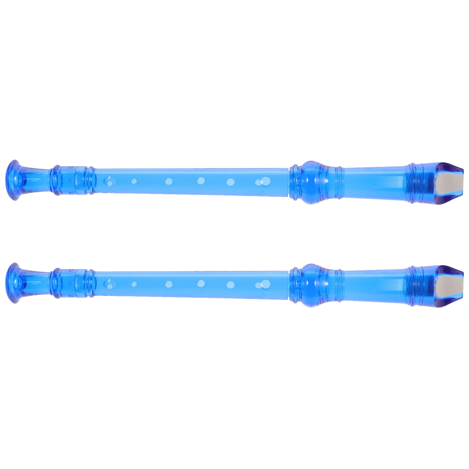 

2Pcs 8 Holes Recorder Flute Soprano Instrument Beginners Music Class Family Practice Teens Learning Soprano Recorder