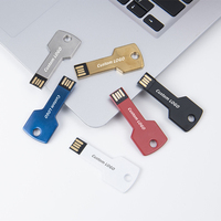 Free Custom Laser Engraving LOGO Color Metal Key Model USB2.0 Flash Drive 4GB 8GB 16GB 32GB 64GB 128GB