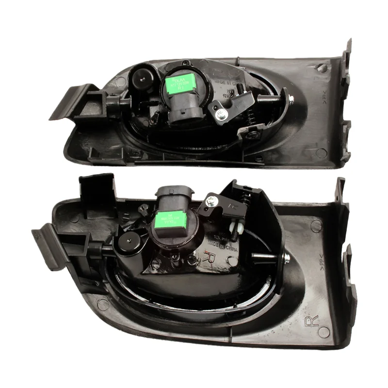 For Honda Civic 2001 2002 ES1 EM2 Sedan Coupe Driving Fog Lamp With Black Bezels H11 Bulbs Wiring  Push-button Switch