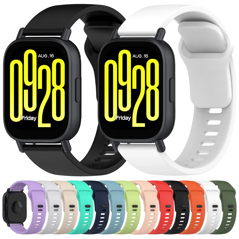 20 22mm Silikonarmband für Xiaomi Redmi Watch 5 Active/5Lite/Mi Watch 2 Pro/S4/S3/S1 Active/Color 2 Armband Amazfit GTS 4 Armband