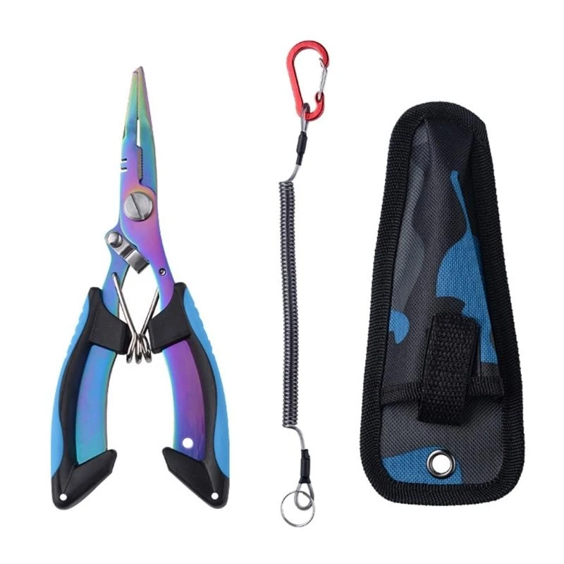 

Y1UC Multifunctional Fishing Pliers for Fishing Enthusiasts, Fish Gripper Fishing Fish Hook Remover Plier Fish Mouth Clamp