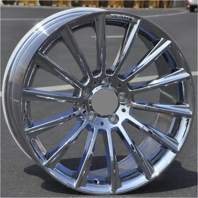 AMG 5x112 Forged Alloy Wheels Electroplated Modified Fit for Benz  Audi Porsche S600 S500 E300 E320 E200 C260 GLC GLE 5 Hole Fit