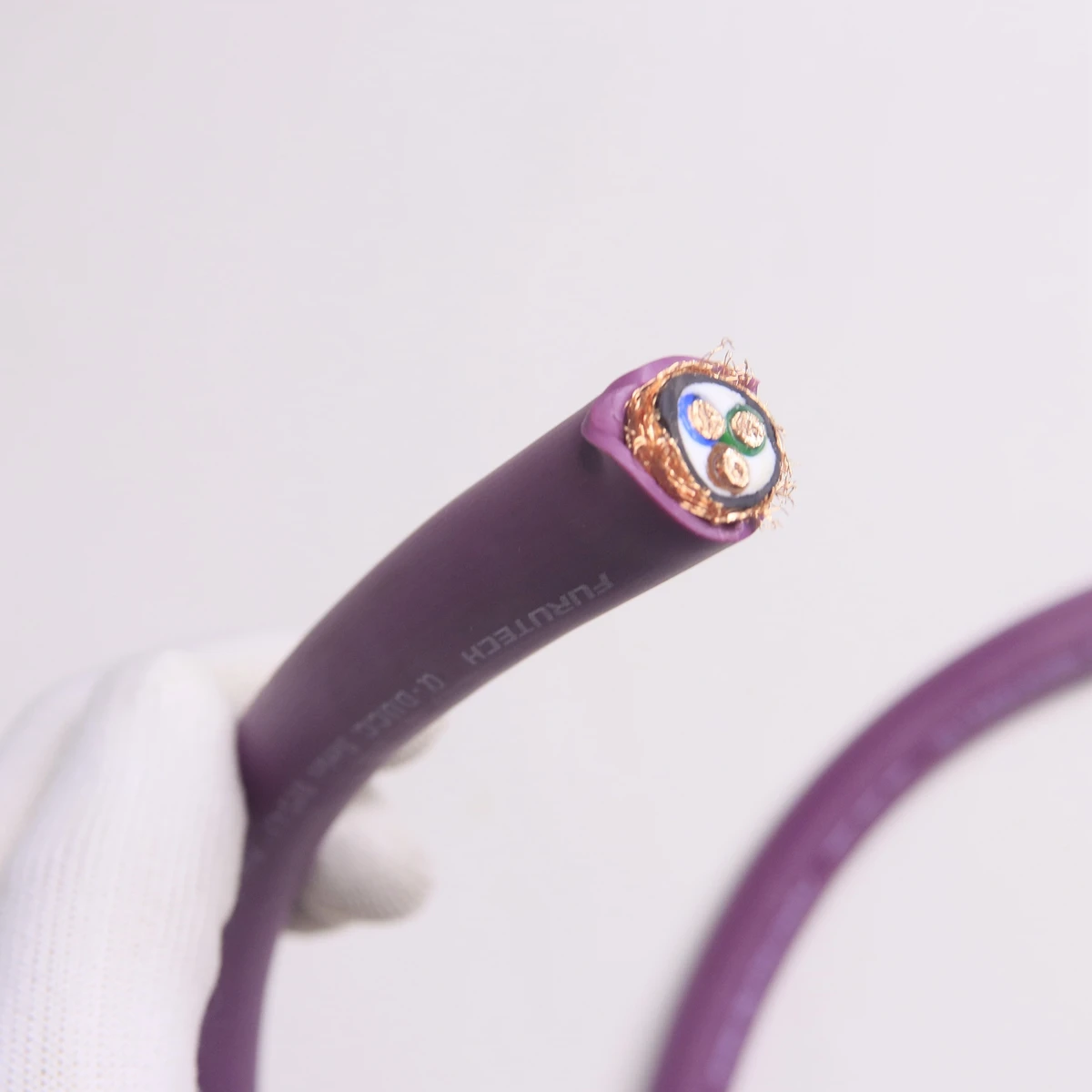 Original Furutech ulitimate flagship DPS-4.1 audiophile grade 7N OCC audio power cable 11AWG DIY bulk power cable made in japan