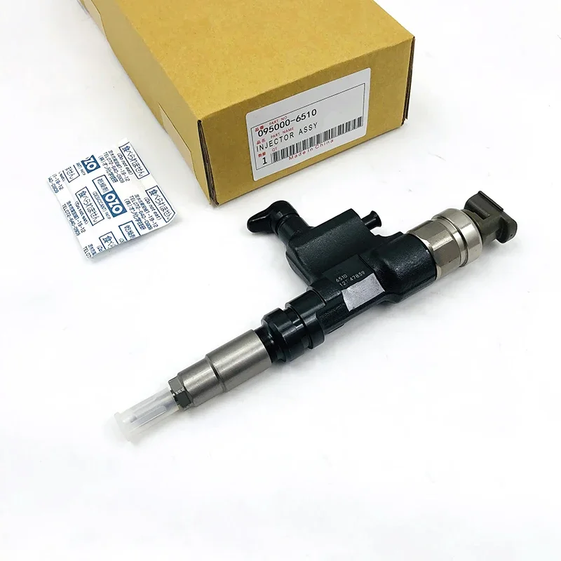 

095000-6510 23670-79016 Excavator spare parts Diesel Common Rail Fuel Injector 095000-6511 For Denso HINO TOYOTA DYNA N04C