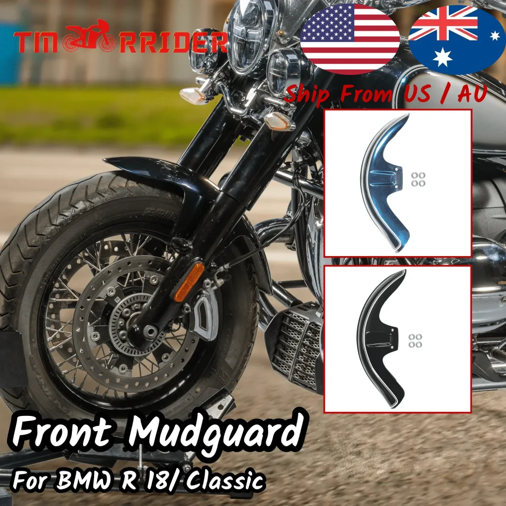 

Motorcycle Front Wheel Fender Mudguard Splash Guard Cover For BMW R18 R 18 Classic 2020 2021 2022 2023 Fairing Accessories