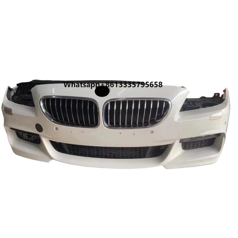 

For 6 Series M6 Model Front Bumper with Surround Sports Grille Grill Day Electronic Fan 650 Fog Light Used for F06 F12 Cars