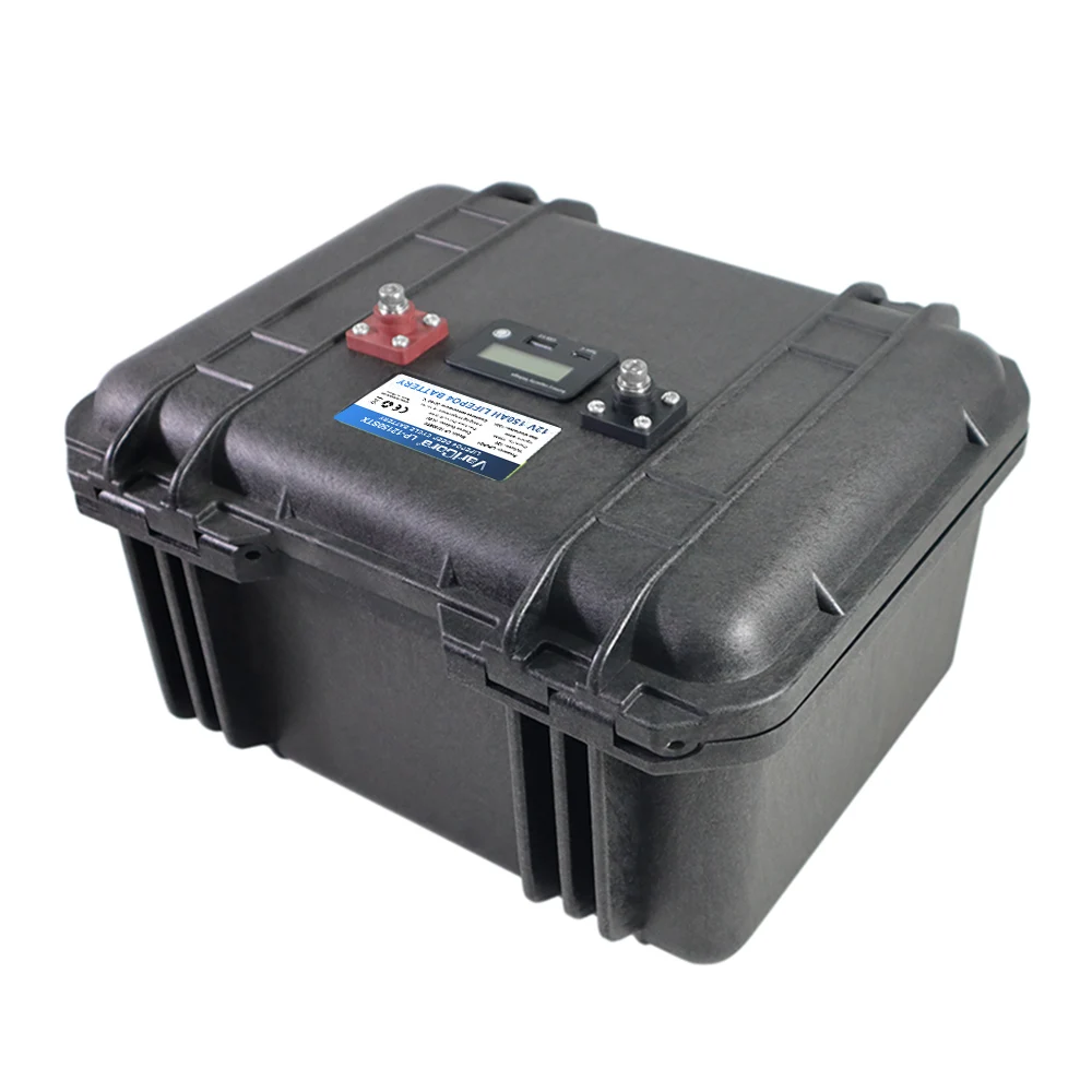 VariCore 12.8V 150AH LiFePO4 Battery 12v 4s Multifunctional Portable suitcase Batteries for Golf cart Camp Inverter Car Lighter
