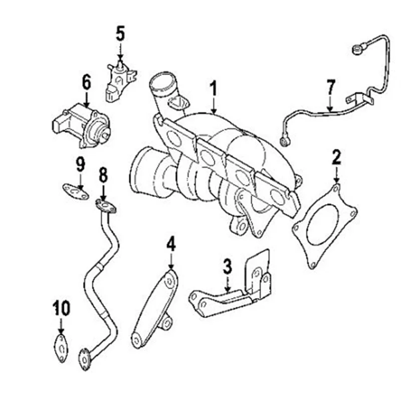 Turbocharger Cut Off Diverter Valve DV Recirculation 06H145710D for Audi A3 A4 A5 TT VW Passat Jetta Beetle Golf Tiguan