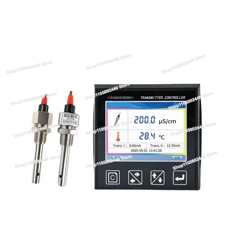 High Temperature Conductivity Meter Resistivity TDS Temperature Industrial Online Water Quality Cct-7320