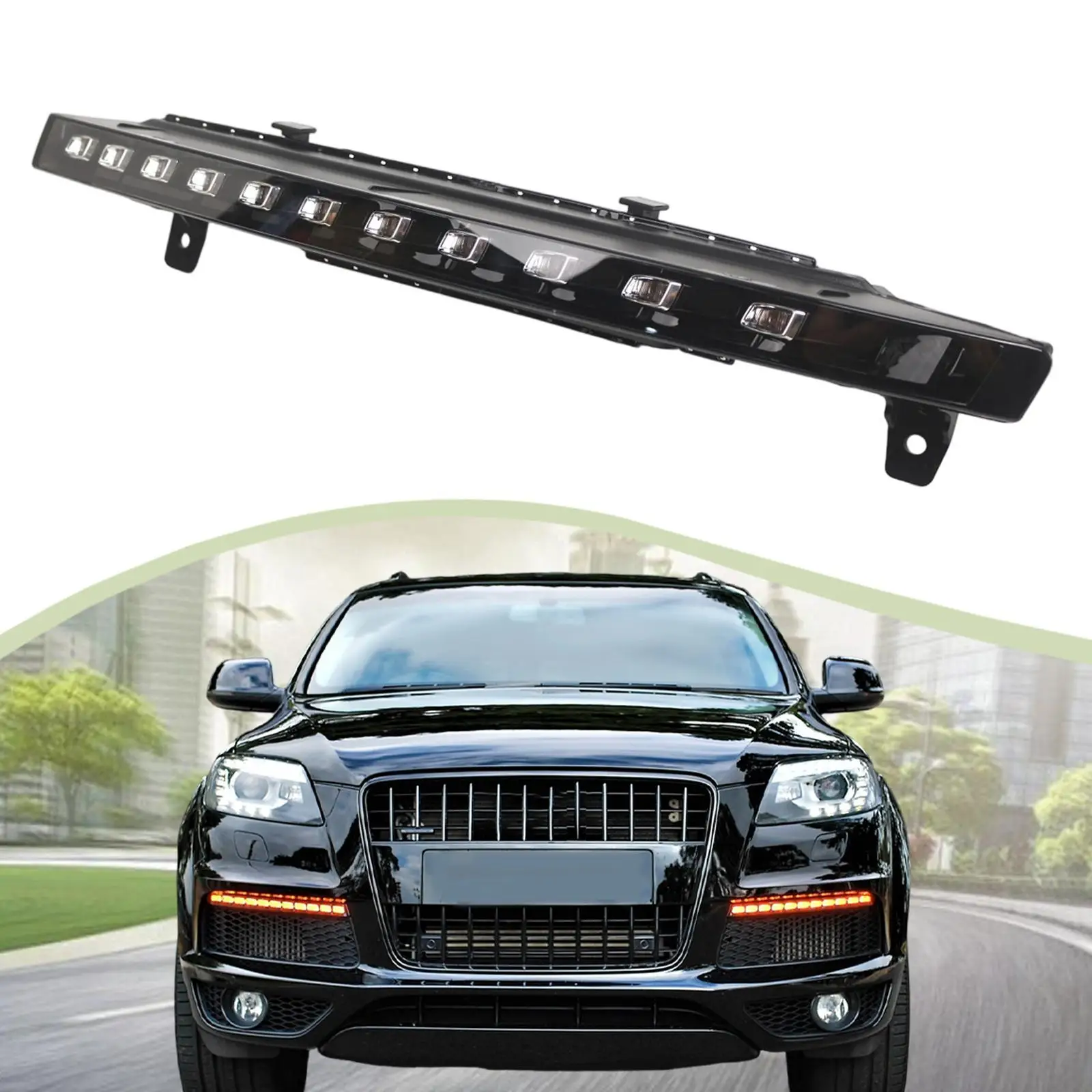 

Daytime Running Light Accessories Practical Easy to Install Professional Premium LED Lamp Replacement for Q7 S-line
