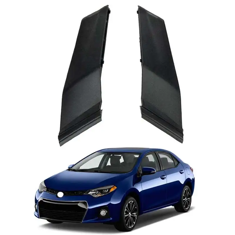 2-piece Set of Car Windshield Wiper Side Cover Extension Cover Internal Decoration Cover for Toyota Corolla 2014 - 2019