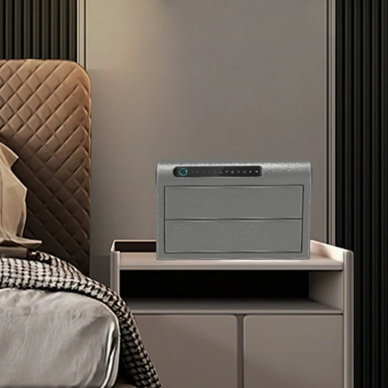  شعار مخصص مركب الإطار الصلب خزانة الأمن شاشة تعمل باللمس آمنة واي فاي/بلوتوث مكافحة سرقة متعدد الأدراج منظم المجوهرات #3