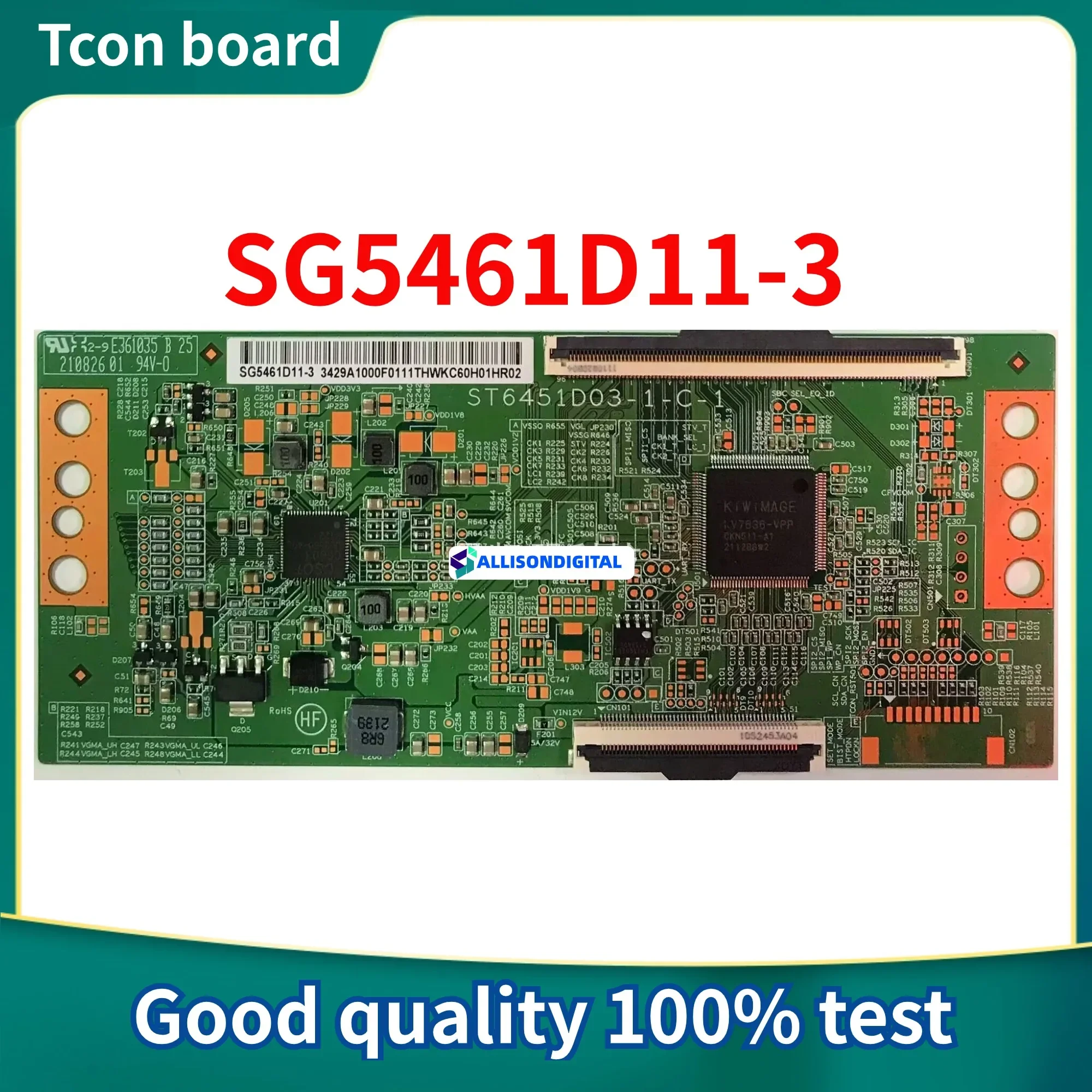 Original for TCL ST6451D03-1-C-1 Logic Board White Bar Code SG5461D11-3 Single Interface 4K