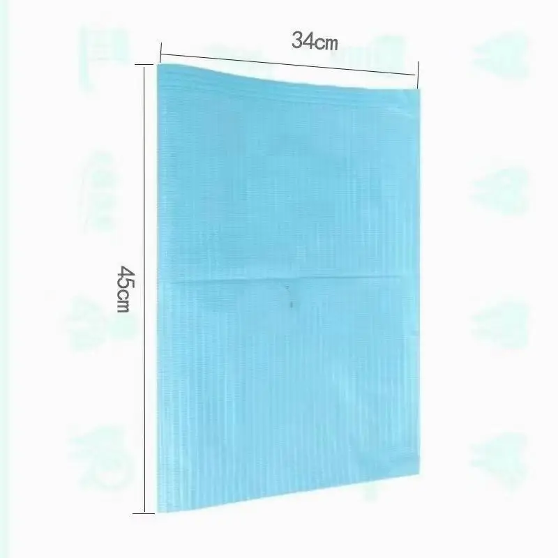 Waterproof Dental 125 PCS/pack Disposable Drape Oral Countertop Drape Tied Scarf Saliva Dental Chair Work Tablecloth Lab Tools