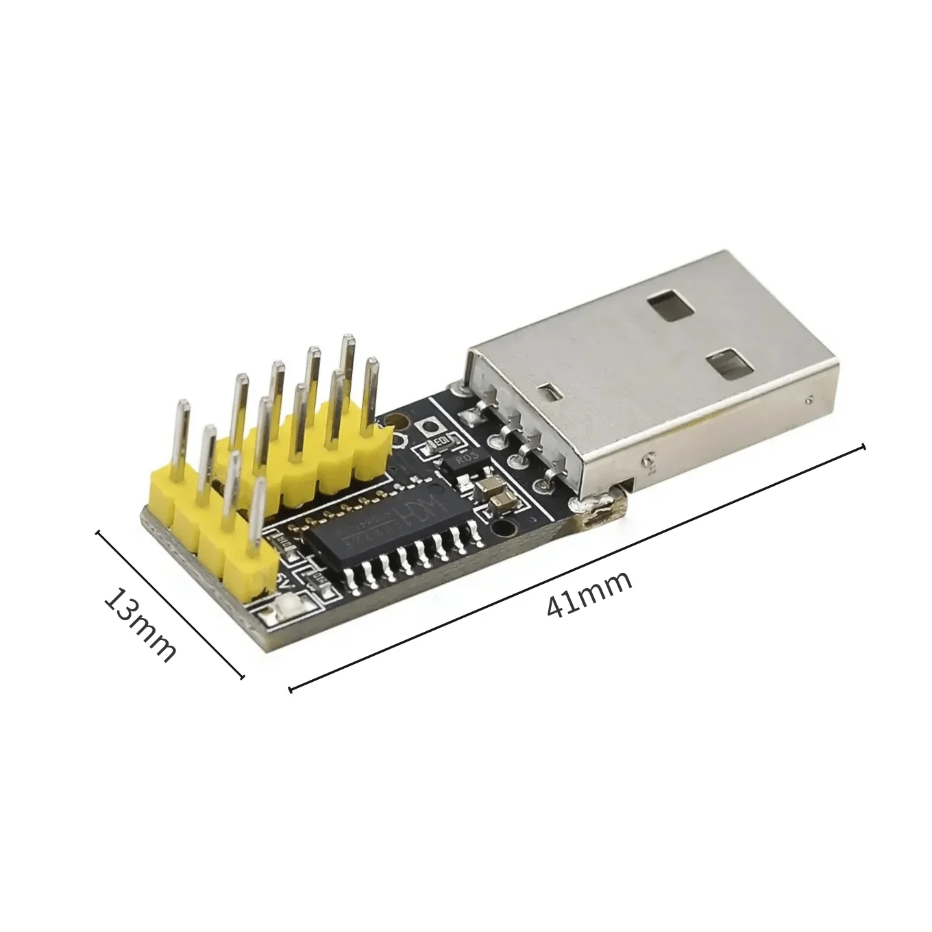 CH9329 Módulo UART TTL Porta Serial para USB HID Mouse Teclado Completo, Jogo Livre de Driver, Caixa de Desenvolvimento