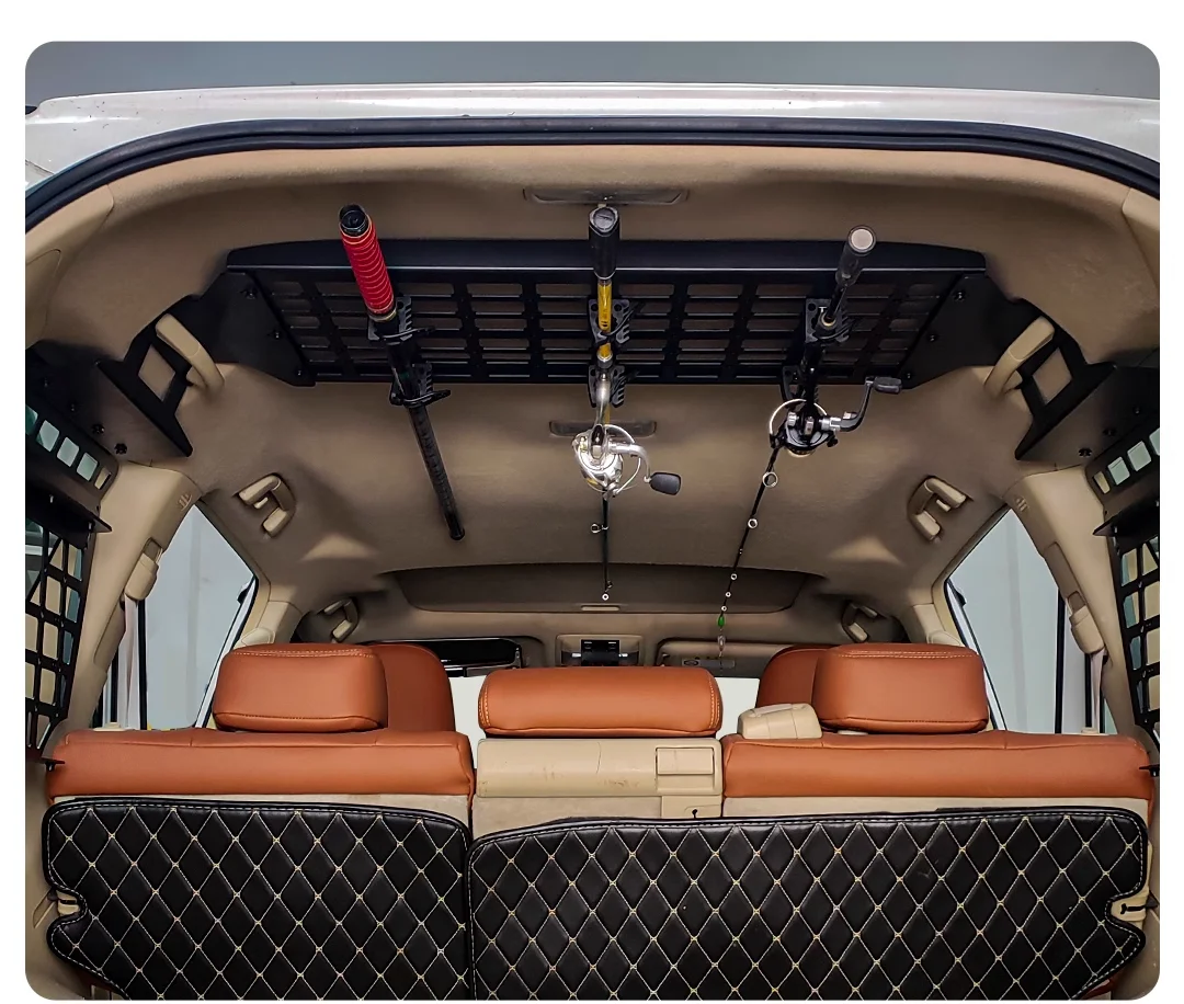

Fit for Toyota Land Cruiser Prado J150 2010-2022 / Lexus GX460 Trunk Side Window Molle Panels Roof Rack