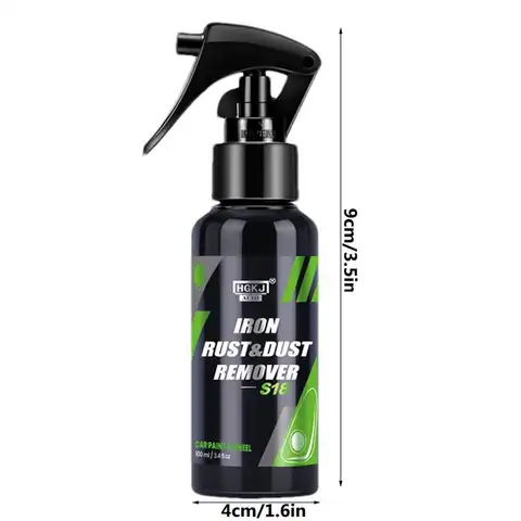 HGKJ S18 50/100/300ML कार पेंट और व्हील आयरन पार्टिकल्स पाउडर जंग और धूल हटाने वाला ऑटो रिम मेटल बहुउद्देश्यीय सफाई स्प्रे 10 best sales पहिया क्लीनर - №3