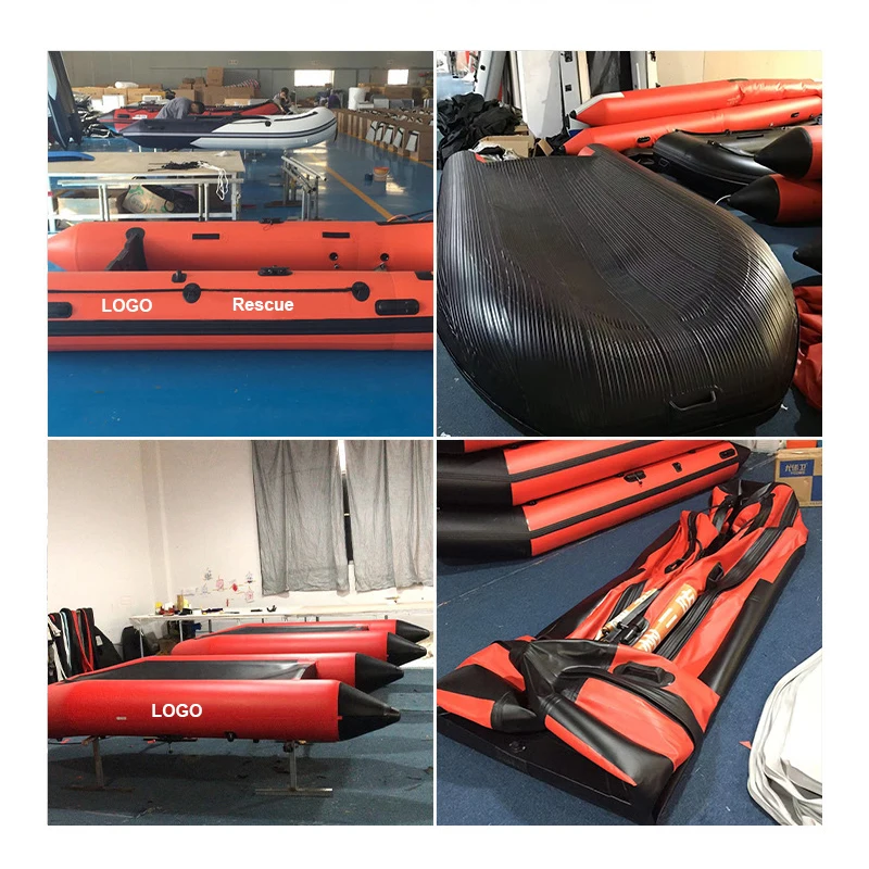 جودة عالية 3.6 م 6-7 أشخاص الوقاية من الفيضانات قارب سريع PVC قارب مطاطي قارب إنقاذ قابل للنفخ #4