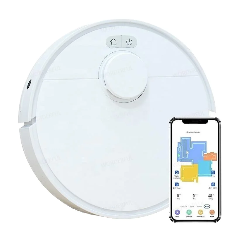 L1 3-in-1 Automatic Robot Vacuum Cleaner With Mopping And Sweeping Functions Wifi Control For Home