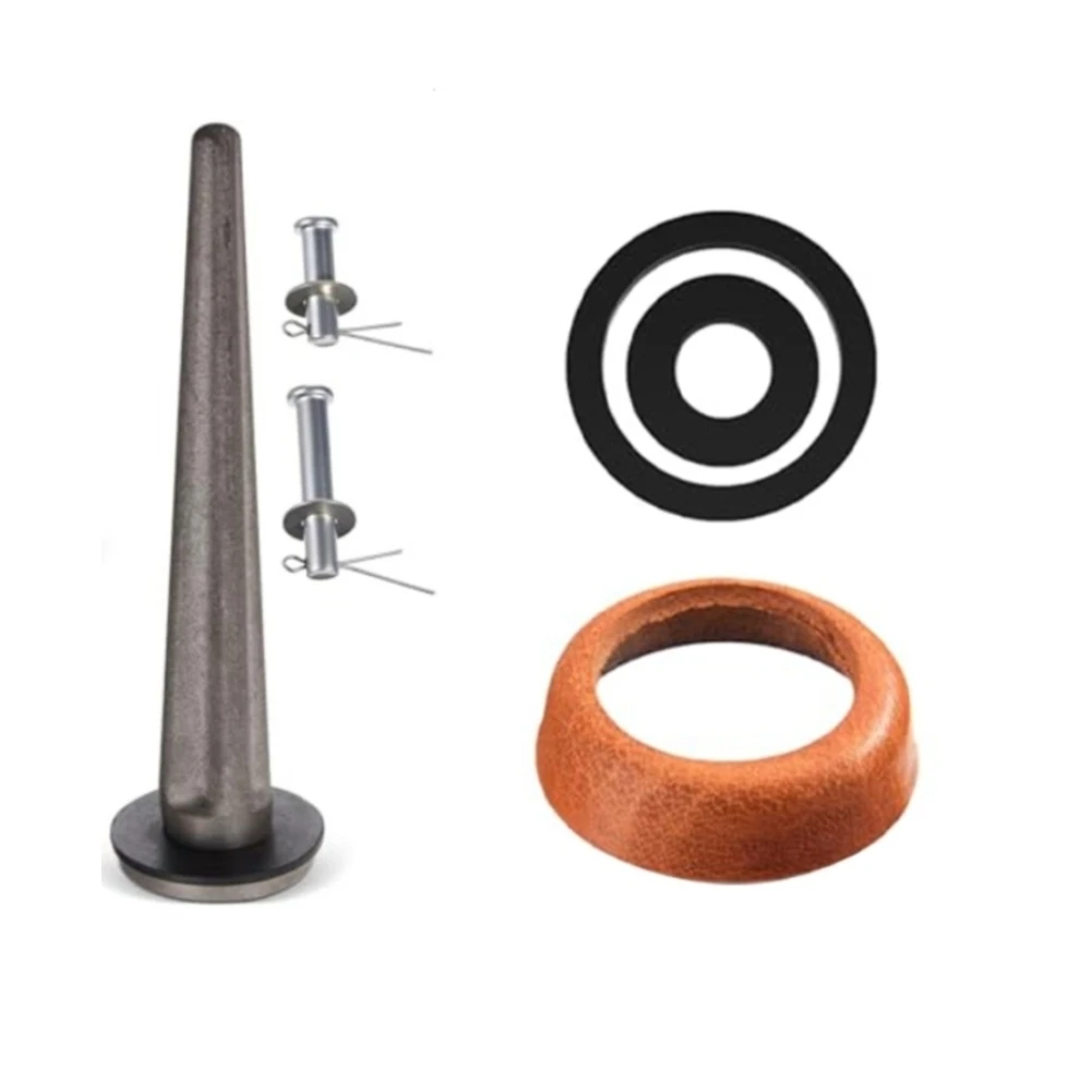 Type 75 Handle Pump Leather Sleeve with Nose Piercing Valve Cowhide Cuff and Gasket Seal for Efficient Water Pumping