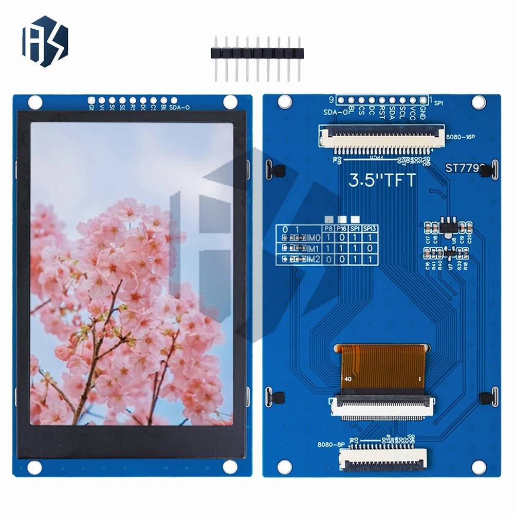 ‌ Módulo de exibição LCD TFT de 2,4”/2,8”/3,5” - Interface SPI 240x320 320x480 com ST7789V/ST7796S para arduino