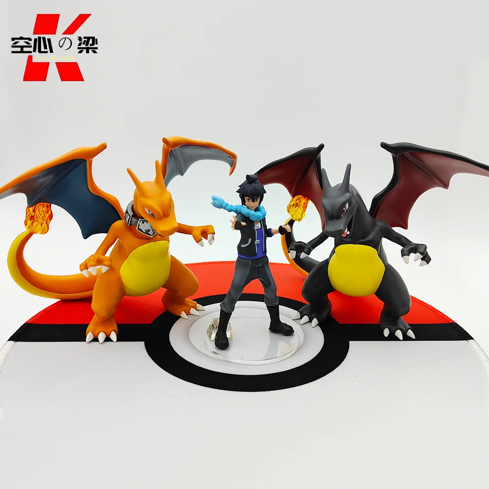 [1/20 Scale World] Alan & Charizard Alain & Charizard One of the trainers among the Eight Masters Toy Figure Decoration