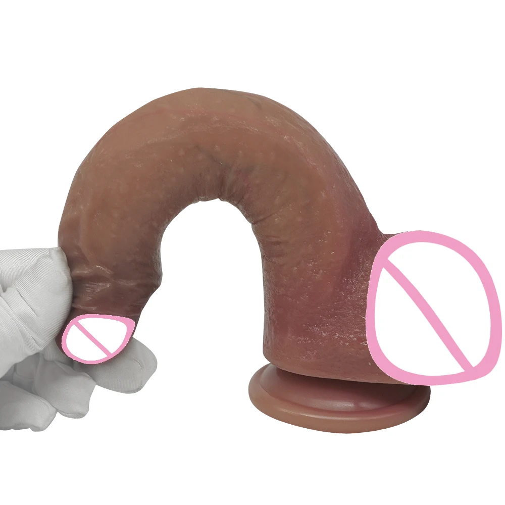 9.05 Inch XXL Realistic Dildo with Powerful Suction Cup Realistic Penis Flexible G-spot for Women Masturbation Lesbain Adult Sex