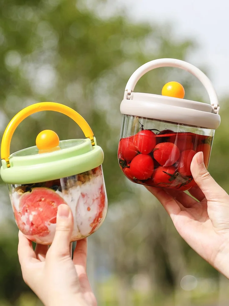 

Портативный стакан для завтрака с молоком и овсянкой, для студентов и офисных работников, с высоким эстетическим качеством, ланч-бокс/бенто-бокс для еды