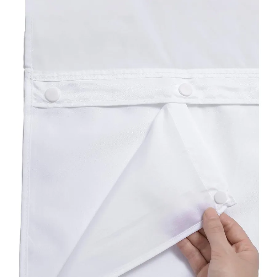 

Sp in Сменный съемный водоотталкивающий вкладыш для занавески для душа для ванной комнаты 70 Вт x 64 В, подходит для 71 В x 84 H душ Curt